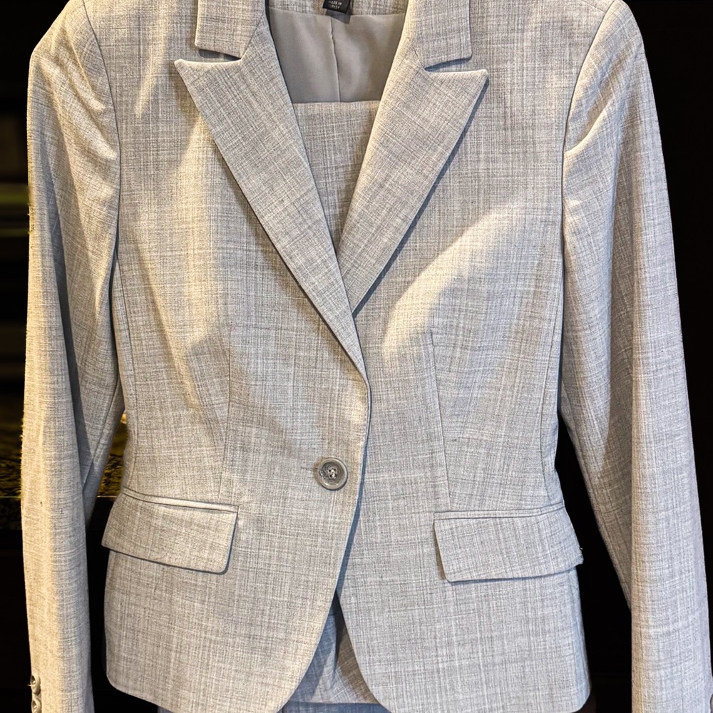 Express Light Gray Women's Blazer